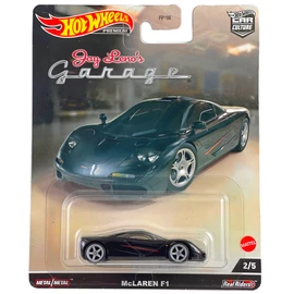 Jay leno's Garage "Car Culture" McLaren F1 fekete #2/5 Premium Hotwheels 1:64 