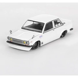 Datsun 510 Street Nismo V2 1969 //122 fehér modellautó 1:64 