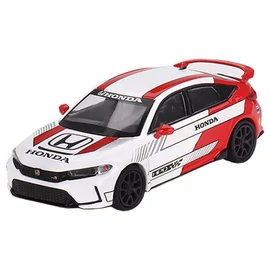 Honda Civic Type R#2 2023 pace car fehér/piros LHD modellautó 1:64 