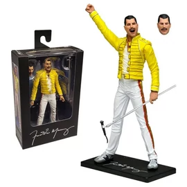 Freddie Mercury The iconic yellow jacket from Queen's 1986 Magic Tour figura 18 cm
