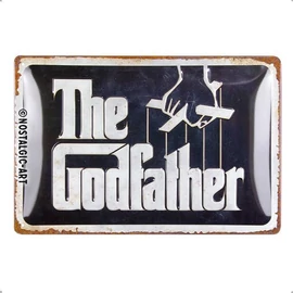 The Godfather "A Keresztapa" dombornyomott fémplakát 20 x 30 cm "22400"