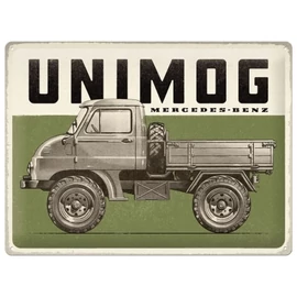 Mercedes-Benz "Unimog" dombornyomott fémplakát 40 x 30 cm "23338"