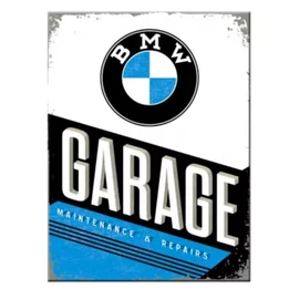 Bmw hűtőmágnes "Garage" 6 x 8 cm