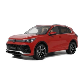 Volkswagen Tiguan E TSI R-Line Persimmon piros metál LB3B 2024 modellautó 1:18