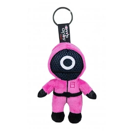 Netflix - Squid Game Nyerd meg az életed katona - kör plüsskulcstartó 13 cm