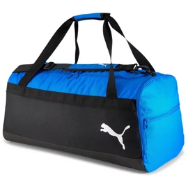 Puma teamGOAL uniszex sporttáska M, fekete-electric kék-fehér, S22