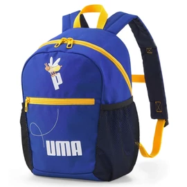 Puma Small World uniszex hátitáska 13L, lángoló kék-fehér-sárga, S22