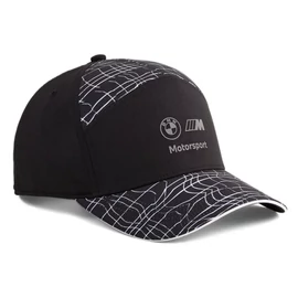 Puma BMW M Motorsport Camo BB baseball sapka, fekete-fehér, S23