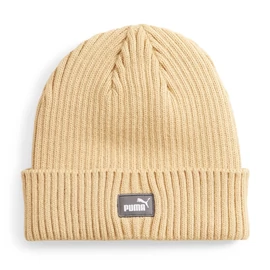 Puma uniszex Classic Cuff téli kötött sapka, homokdűne-sötétszürke-fehér, S23