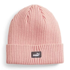 Puma uniszex Classic Cuff téli kötött sapka, future pink-sötétszürke-fehér, S23