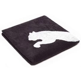 Puma TEAM S24 uniszex törölköző 70 x 140 cm, fekete-fehér