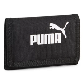 Puma Phase uniszex tépőzáras pénztárca S24, fekete-fehér