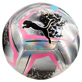 Puma Cage focilabda, ezüst-méreg rózsaszín-fekete-kék, S24