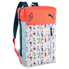 Puma Neymar Jr. uniszex hátitáska 25L, fehér-narancssárga-kék, S24