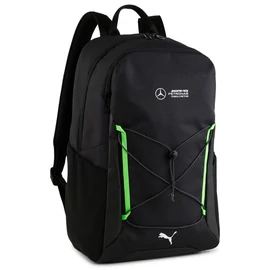 Puma Mercedes AMG Petronas uniszex hátitáska 48 x 30 x 15 cm, fekete-fehér-zöld, S24