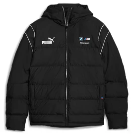Puma BMW M Motorsport T7 Ecolite férfi kabát, fekete-fehér, S23