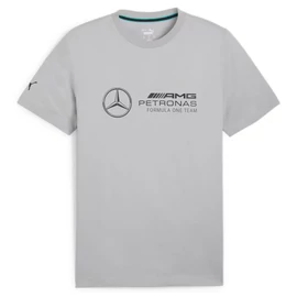 Puma Mercedes AMG Petronas ESS Logo férfi póló, ezüst-fekete-zöldeskék, S24