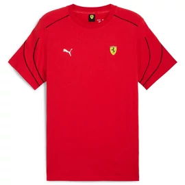 Puma Scuderia Ferrari Race MT7 férfi póló, piros-sárga-fekete, S24