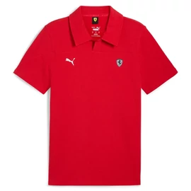 Puma Scuderia Ferrari Style férfi pólóing, piros-fekete-ezüst, S24