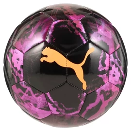 Puma Cup Graphic focilabda, magenta-fekete-narancssárga, S25