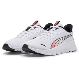 Puma FlexFocus Lite Modern uniszex futócipő, fehér-fekete-rózsaszín, S25
