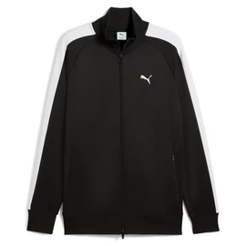 Puma T7 Always On férfi cipzáros pulóver, fekete-fehér, S25