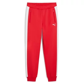 Puma T7 Always On férfi melegítőnadrág, piros-fehér, S25