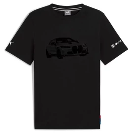 Puma BMW M Motorsport ESS Graphic M4CSL férfi póló, fekete-fehér, S25