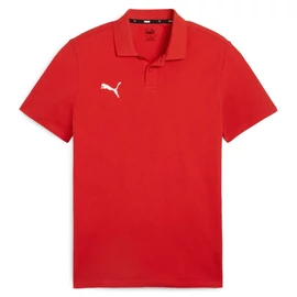 Puma teamGOAL Casuals férfi pólóing, piros-fehér, S25