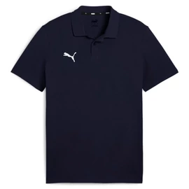 Puma teamGOAL Casuals férfi pólóing, matrózkék-fehér, S25