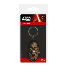 Star Wars Csubakka 3D gumi kulcstartó