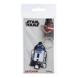 Star Wars R2-D2 robot 3D gumi kulcstartó