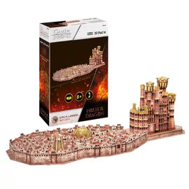 Trónok harca - Game of Thrones King's Landing 261 db-os 3D puzzle 73,2 cm