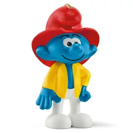Hupikék Törpikék Tűzoltó törp figura 5 cm