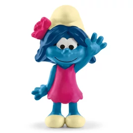Hupikék Törpikék virágos lány törp Blossom figura 5 cm