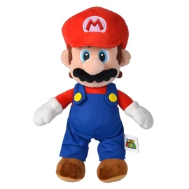 Super Mario - Mario plüss 30 cm, kék-piros-fehér