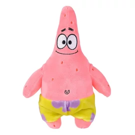 SpongyaBob Kockanadrág - Csillag Patrik plüss 20 cm, rózsaszín-zöld-lila