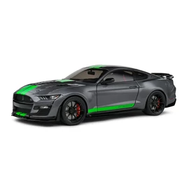 Ford Shelby GT500 Mustang szürke/neonzöld 2020 modell autó 1:18