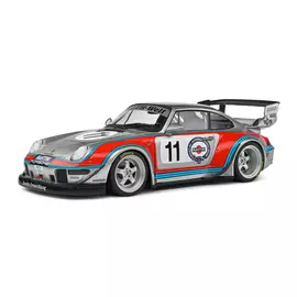 Porsche 911 (993) RWB bodykit Martini Racing #11 szürke 2020 modell autó 1:18