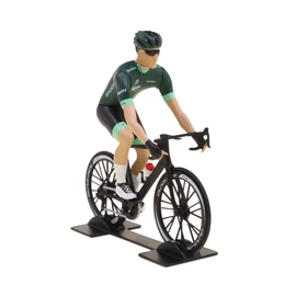 TDF Malliot Vert Race "TDF 2023" zöld/fekete modell kerékpár 1:18