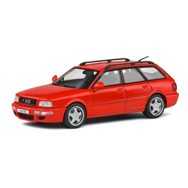 Audi Avant RS2 Powered by Porsche piros 1995 modell autó 1:43
