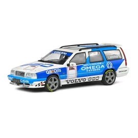 Volvo 850 T-5R 2.3l 20V Turbo 1995 fehér/kék modell autó 1:43