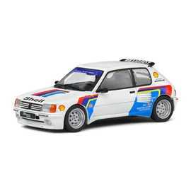 Peugeot 205 GTI Dimma Bodykit Rallye Tribute fehér 1992 modell autó 1:43