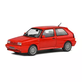 Volkswagen Golf Rallye G60 Syncro-160 hp piros 1989 modell autó 1:43