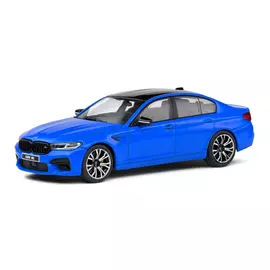 Bmw M5 (F90) Competition kék 2022 modell autó 1:43