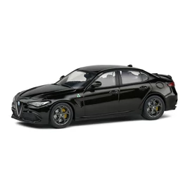 Alfa Romeo Giulia Quadrifoglio 2.9l Bi-Turbo fekete 2019 modellautó 1:43