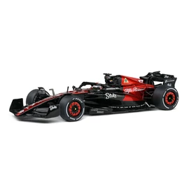 Alfa Romeo F1 C43 # 77 V.Bottas Canadian GP 2023 piros/fekete modellautó 1:43