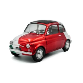 Fiat 500 Tribute To Italia zöld/fehér/piros 1965 modellautó 1:18