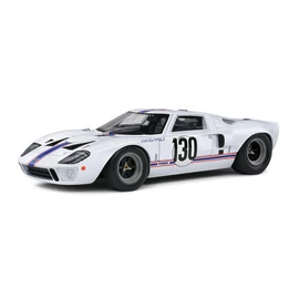 Ford GT40 MK.1 #130 H.Greder/J.M.Giorgi Targa Florio fehér 1967 modellautó 1:18