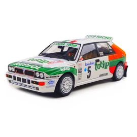 Lancia Delta HF Integrale 5 #Rally Monte-Carlo Totip/Repsol fehér 1993 modellautó 1:18